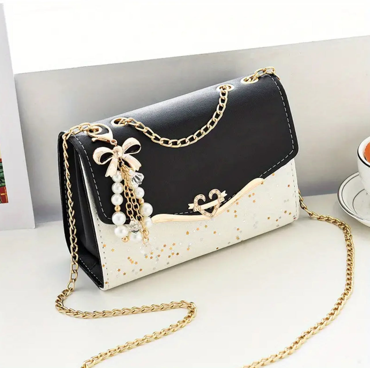 Chic Sequin Crossbody Bag for Women