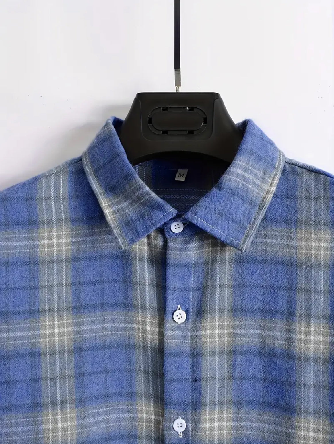 Casual Plaid Flannel Shirt