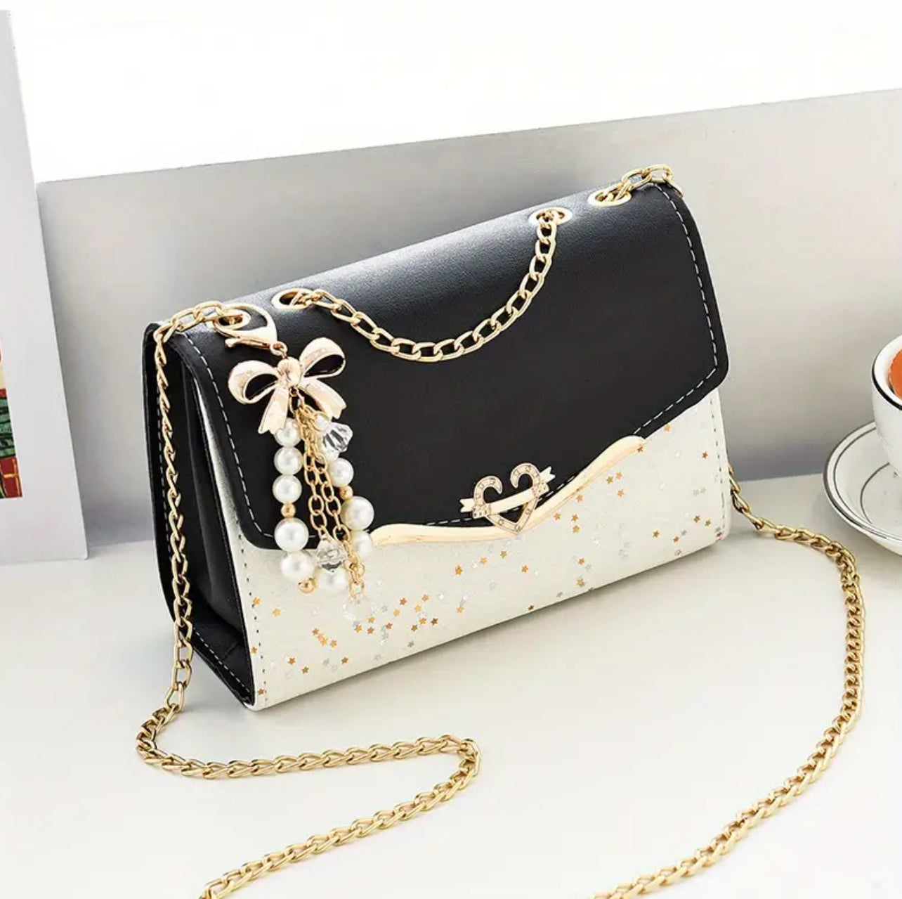 Chic Sequin Crossbody Bag for Women