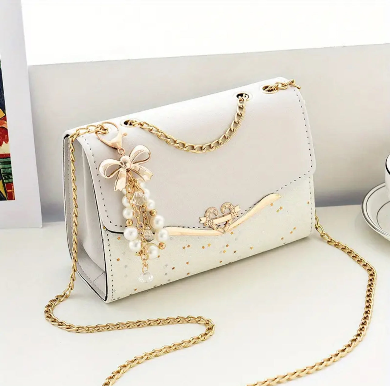 Chic Sequin Crossbody Bag for Women