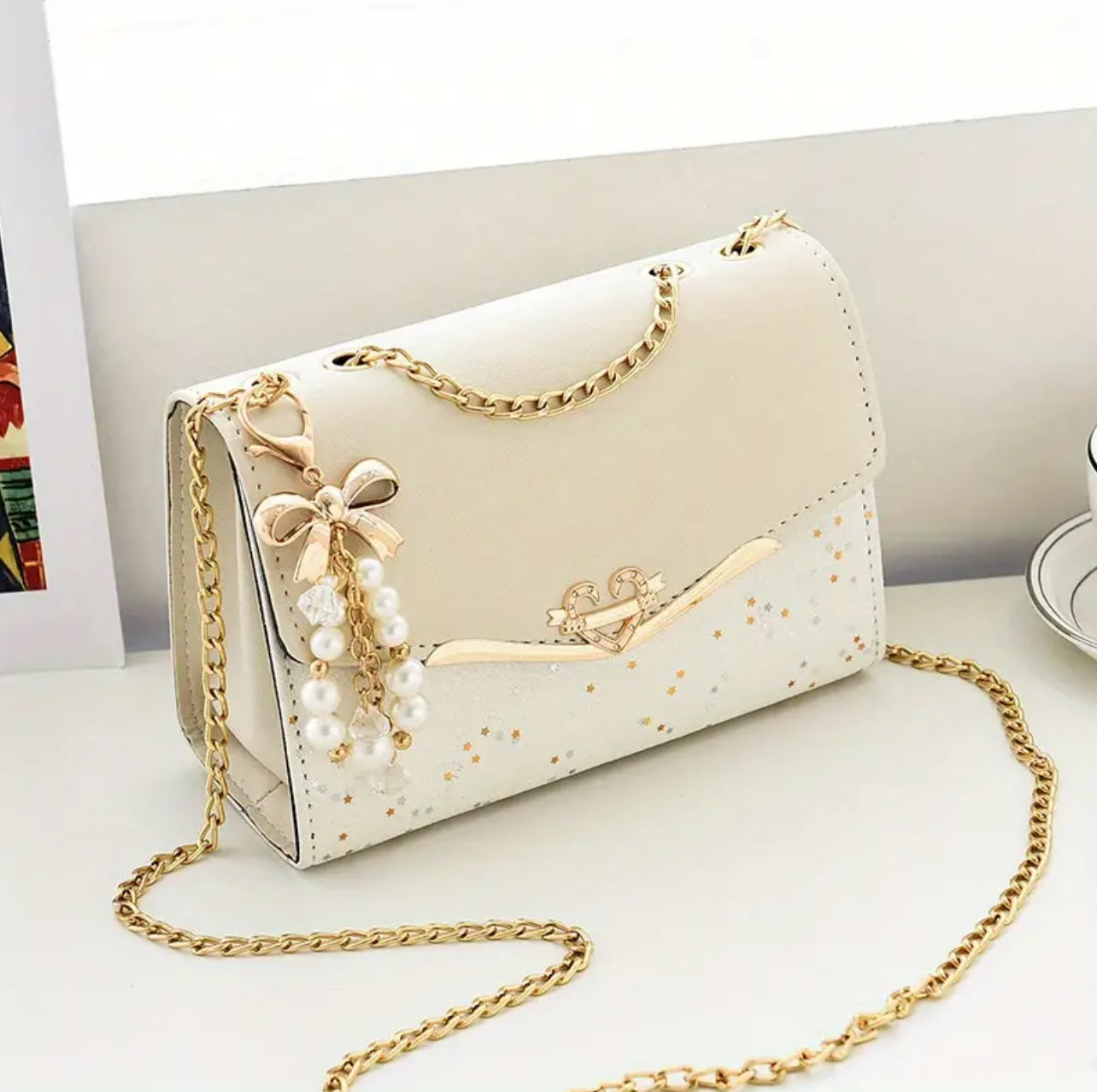 Chic Sequin Crossbody Bag for Women