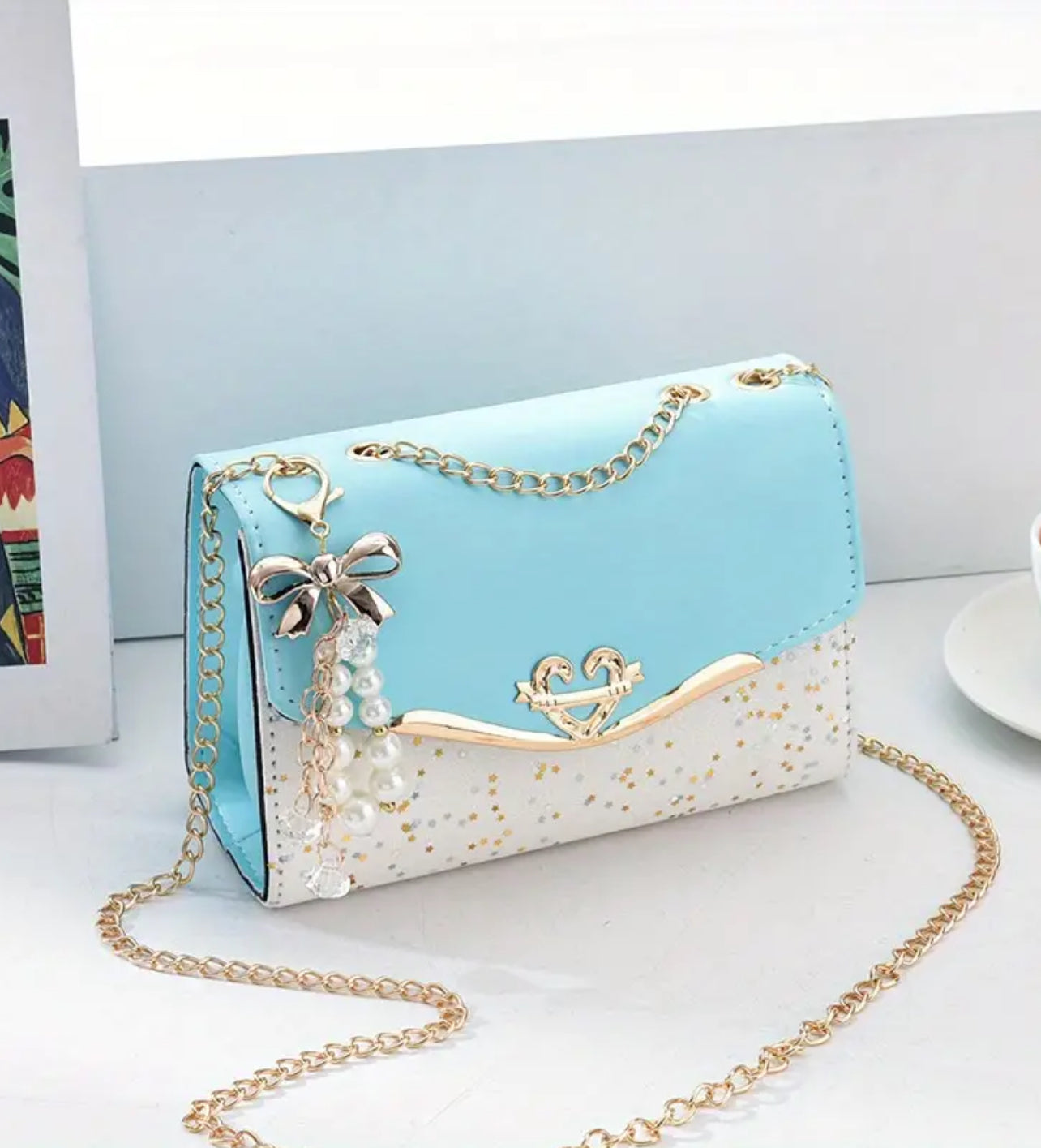 Chic Sequin Crossbody Bag for Women